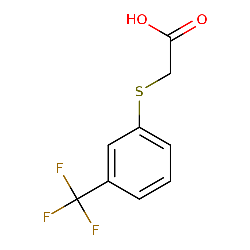 2-((3-(Trifluoromethyl)phenyl)thio)acetic acid