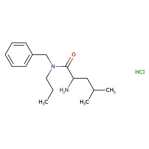 2-amino-N-benzyl-4-methyl-N-propylpentanamide hydrochloride
