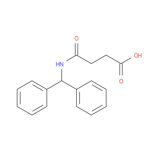 4-(Benzhydrylamino)-4-oxobutanoic acid