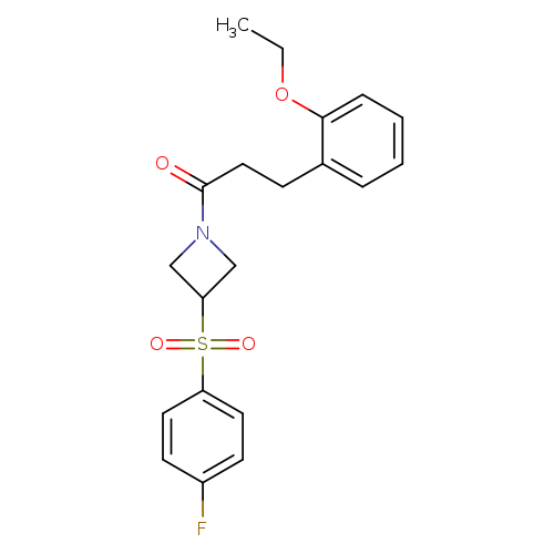 3-(2-ethoxyphenyl)-1-[3-(4-fluorobenzenesulfonyl)azetidin-1-yl]propan-1-one