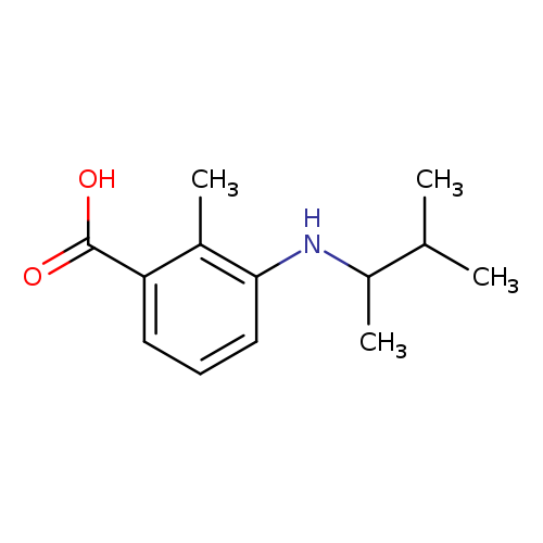 2-methyl-3-[(3-methylbutan-2-yl)amino]benzoic acid