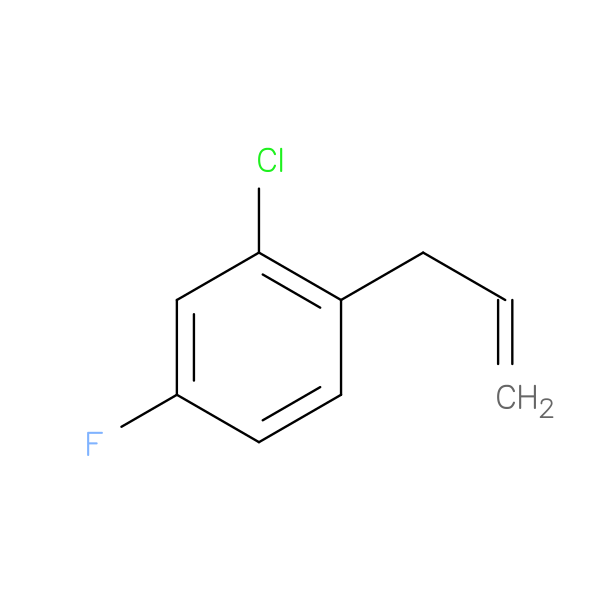3-(2-Chloro-4-fluorophenyl)-1-propene