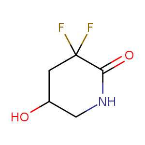 3,3-Difluoro-5-hydroxypiperidin-2-one