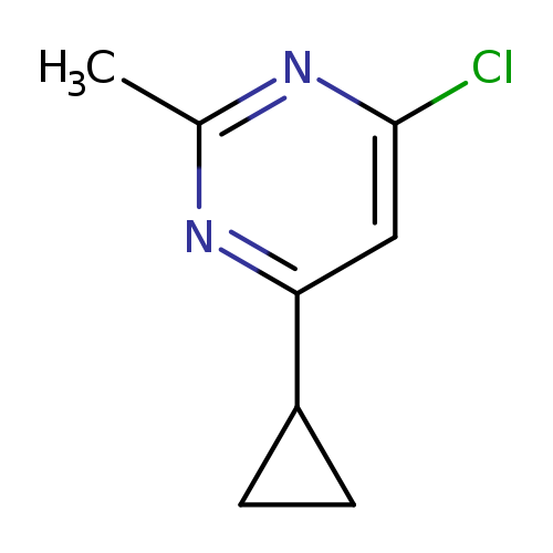 4-Chloro-6-cyclopropyl-2-methylpyrimidine