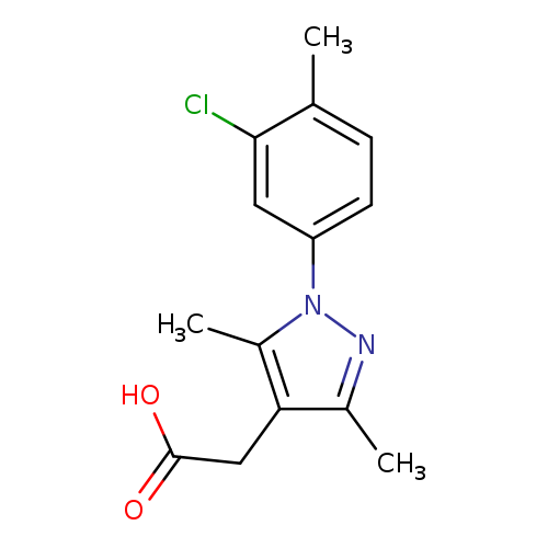 2-[1-(3-chloro-4-methylphenyl)-3,5-dimethyl-1H-pyrazol-4-yl]acetic acid