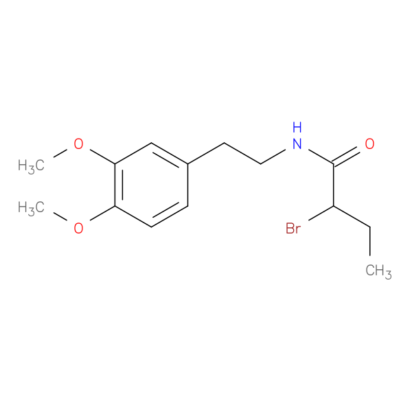 2-Bromo-n-[2-(3,4-dimethoxyphenyl)ethyl]butanamide