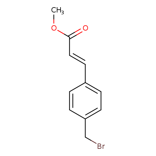 2-Propenoic acid, 3-[4-(bromomethyl)phenyl]-, methyl ester, (E)-