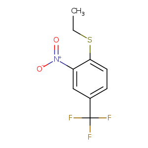 1-(Ethylthio)-2-nitro-4-(trifluoromethyl)benzene