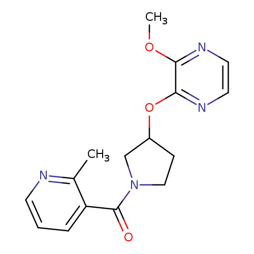 2-methoxy-3-{[1-(2-methylpyridine-3-carbonyl)pyrrolidin-3-yl]oxy}pyrazine