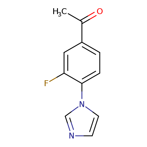 1-(3-Fluoro-4-(1H-imidazol-1-yl)phenyl)ethanone