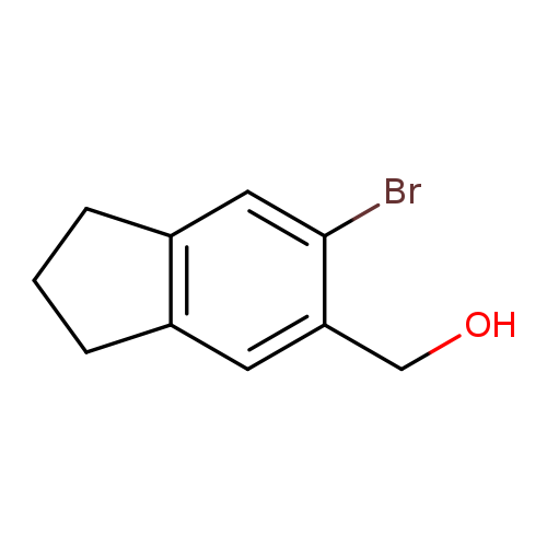 (6-bromo-2,3-dihydro-1H-inden-5-yl)methanol