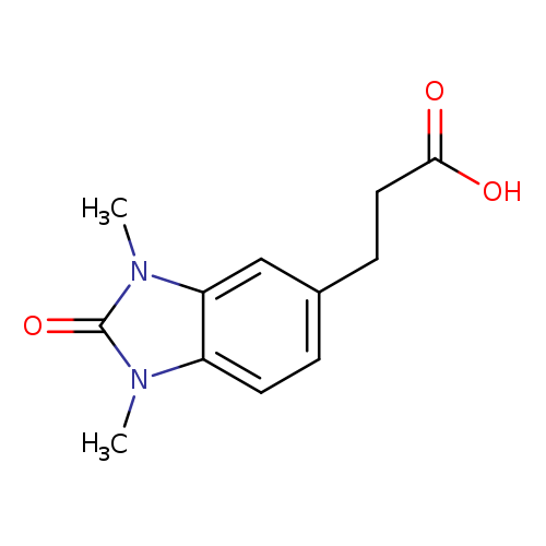 3-(1,3-Dimethyl-2-oxo-2,3-dihydro-1H-benzo[d]imidazol-5-yl)propanoic acid