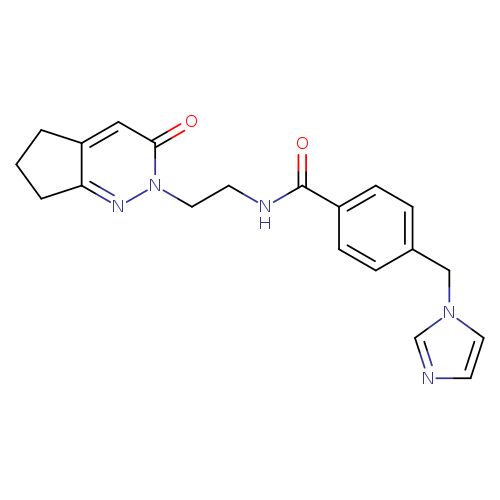 4-[(1H-imidazol-1-yl)methyl]-N-(2-{3-oxo-2H,3H,5H,6H,7H-cyclopenta[c]pyridazin-2-yl}ethyl)benzamide