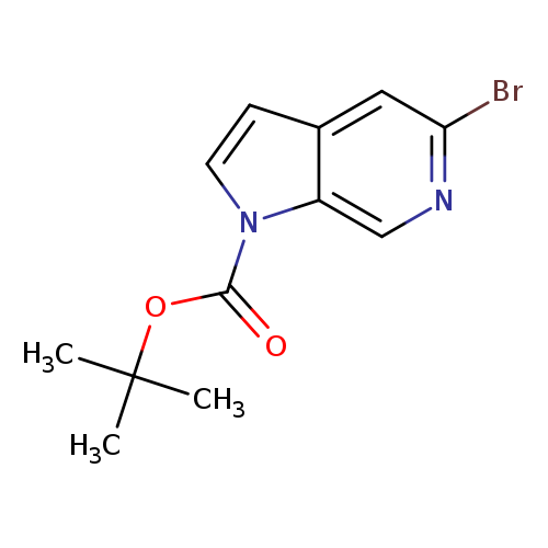 TERT-BUTYL 5-BROMO-1H-PYRROLO[2,3-C]PYRIDINE-1-CARBOXYLATE