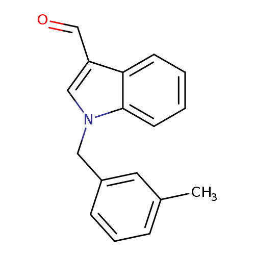 1-(3-Methylbenzyl)-1h-indole-3-carbaldehyde