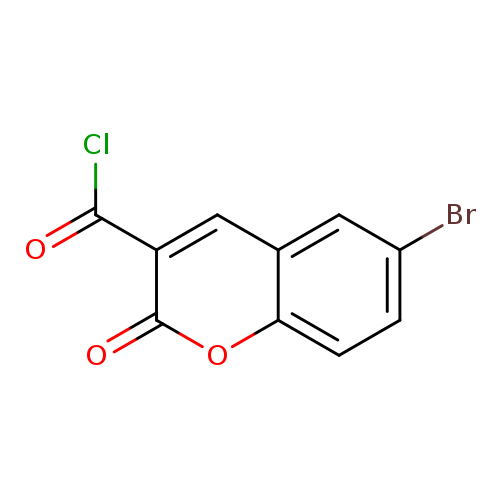 6-Bromo-2-oxo-2h-chromene-3-carbonyl chloride