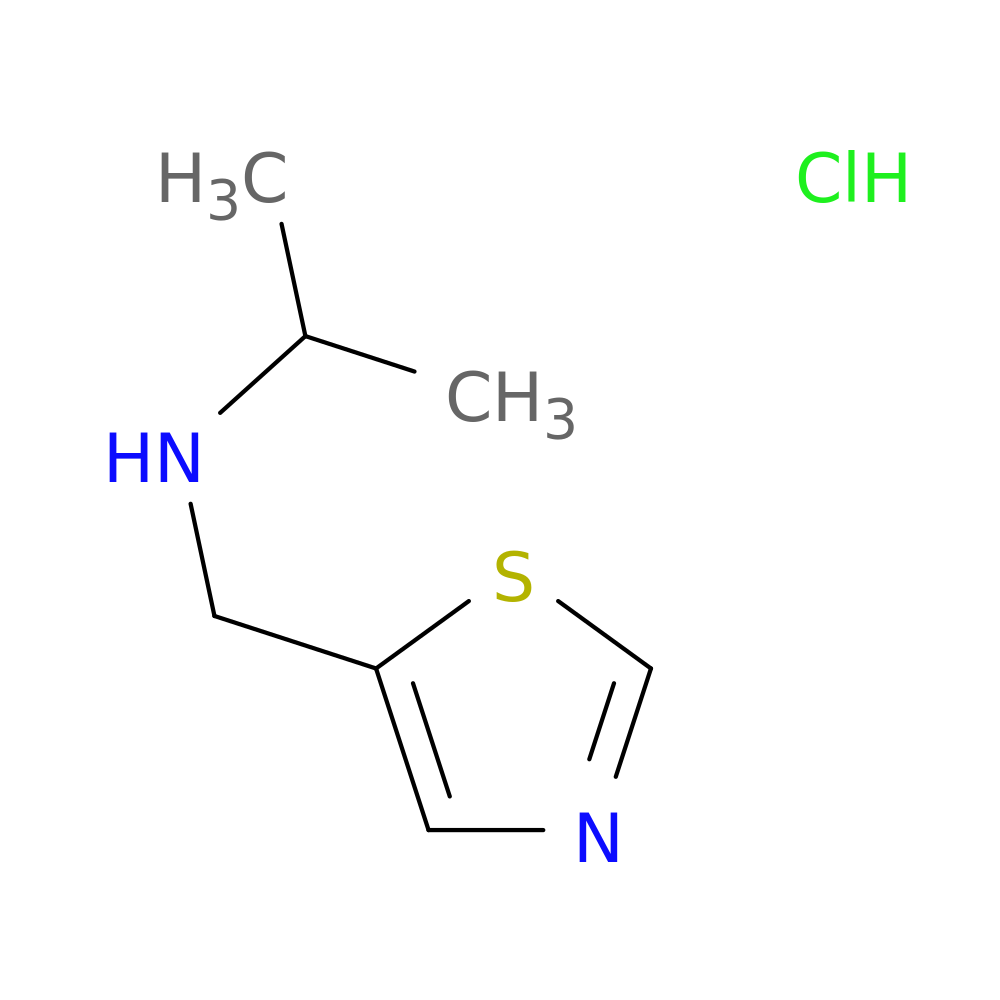 N-(Thiazol-5-ylmethyl)propan-2-amine hydrochloride