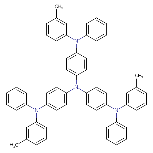 4,4',4''-Tris(N-3-methylphenyl-N-phenylamino)triphenylamine