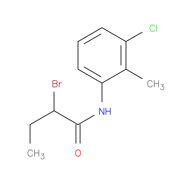 2-Bromo-n-(3-chloro-2-methylphenyl)butanamide