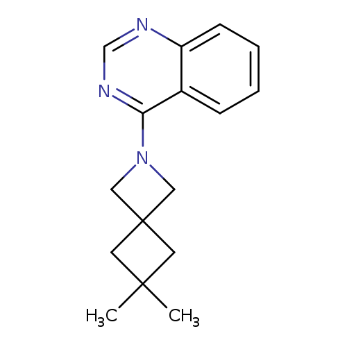 4-{6,6-dimethyl-2-azaspiro[3.3]heptan-2-yl}quinazoline
