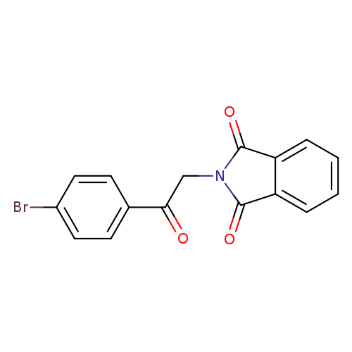 1H-Isoindole-1,3(2H)-dione,2-[2-(4-bromophenyl)-2-oxoethyl]-