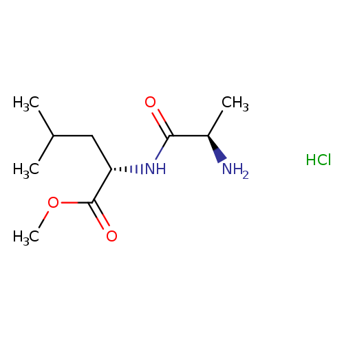 methyl(2S)-2-[(2R)-2-aminopropanamido]-4-methylpentanoatehydrochloride