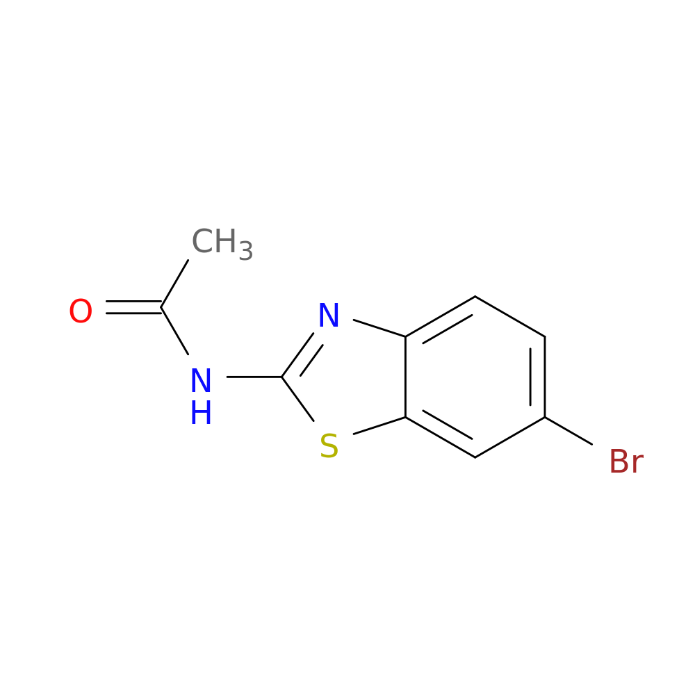 N-(6-bromo-1,3-benzothiazol-2-yl)acetamide