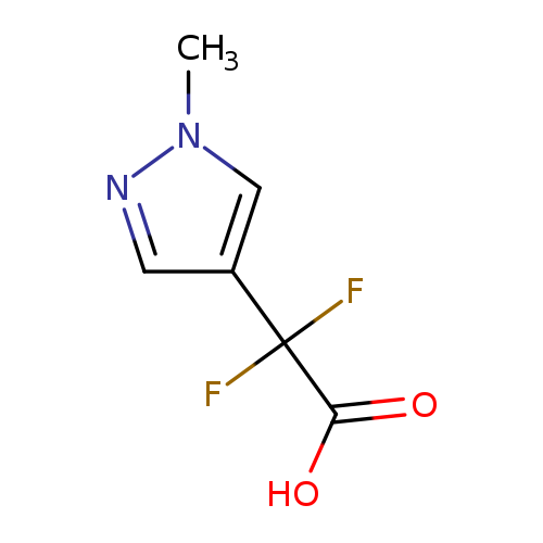 2,2-Difluoro-2-(1-methyl-1H-pyrazol-4-yl)acetic acid