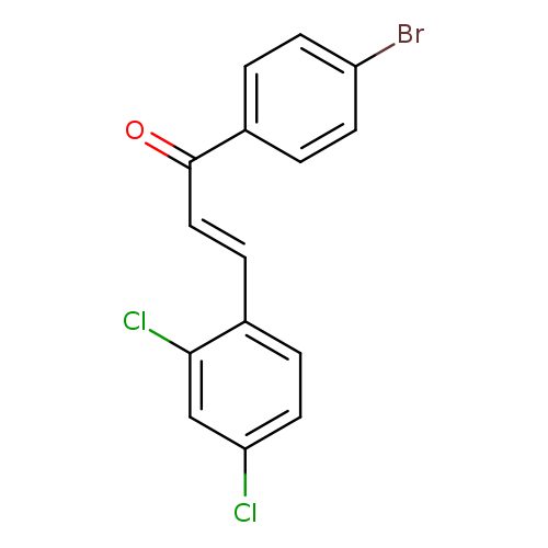(2E)-1-(4-bromophenyl)-3-(2,4-dichlorophenyl)prop-2-en-1-one