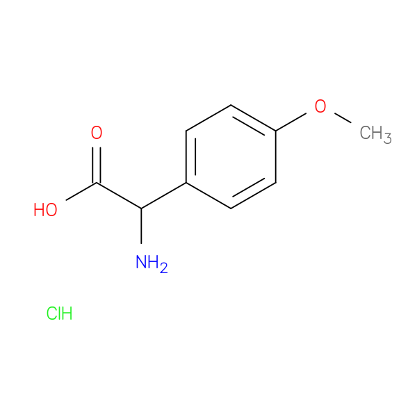 Amino(4-methoxyphenyl)acetic acid hydrochloride