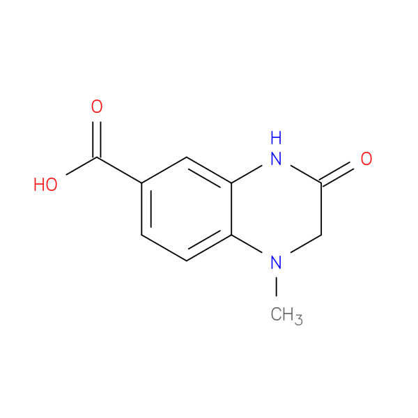 1-methyl-3-oxo-1,2,3,4-tetrahydroquinoxaline-6-carboxylic acid