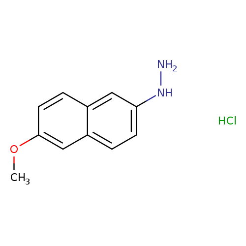(6-methoxynaphthalen-2-yl)hydrazine hydrochloride