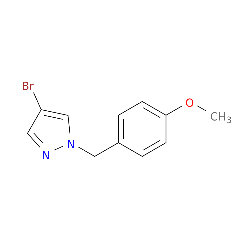 4-Bromo-1-[(4-methoxyphenyl)methyl]-1H-pyrazole
