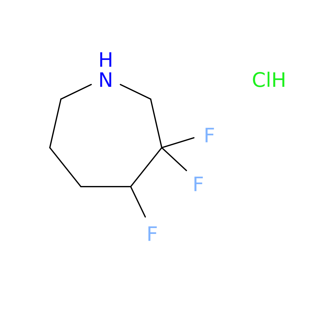 3,3,4-Trifluoroazepane hydrochloride