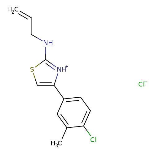 4-(4-chloro-3-methylphenyl)-N-(prop-2-en-1-yl)-1,3-thiazol-2-amine hydrochloride