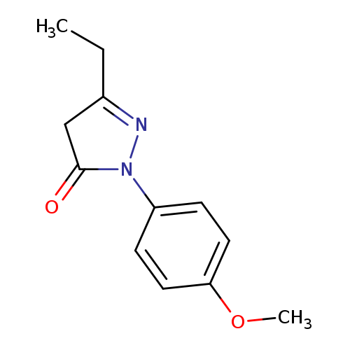 3-ethyl-1-(4-methoxyphenyl)-4,5-dihydro-1H-pyrazol-5-one
