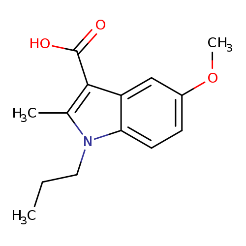 5-Methoxy-2-methyl-1-propyl-1H-indole-3-carboxylic acid