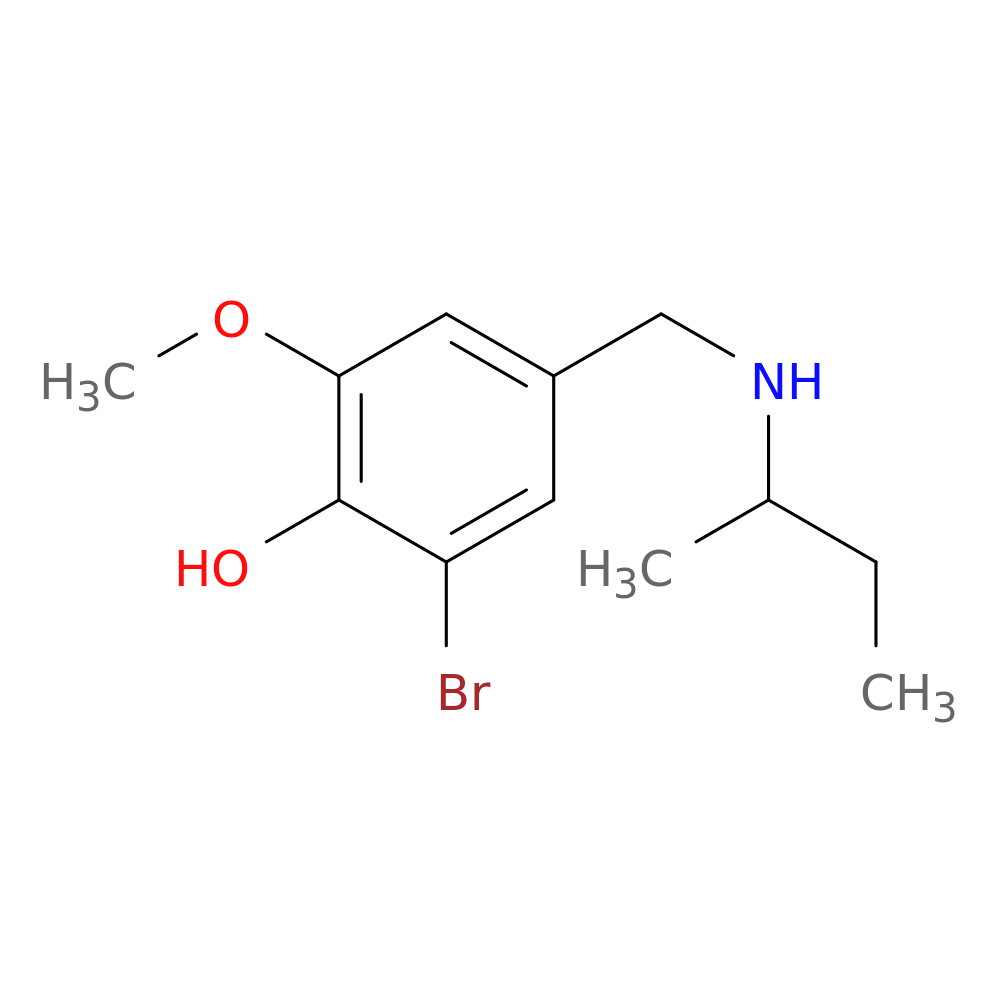 2-bromo-4-{[(butan-2-yl)amino]methyl}-6-methoxyphenol