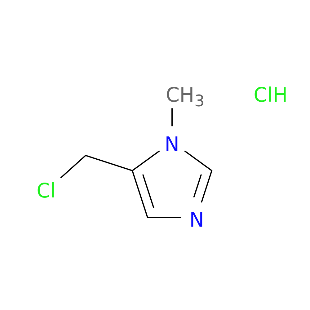5-(Chloromethyl)-1-methyl-1H-imidazole hydrochloride