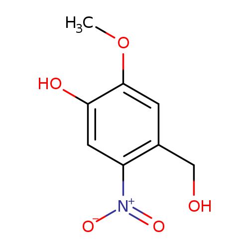 4-(hydroxymethyl)-2-methoxy-5-nitrophenol
