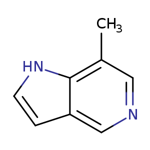 1H-Pyrrolo[3,2-c]pyridine, 7-methyl-