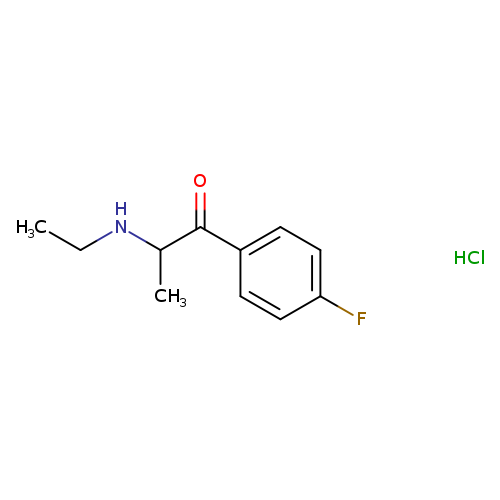 2-(ethylamino)-1-(4-fluorophenyl)propan-1-one,monohydrochloride