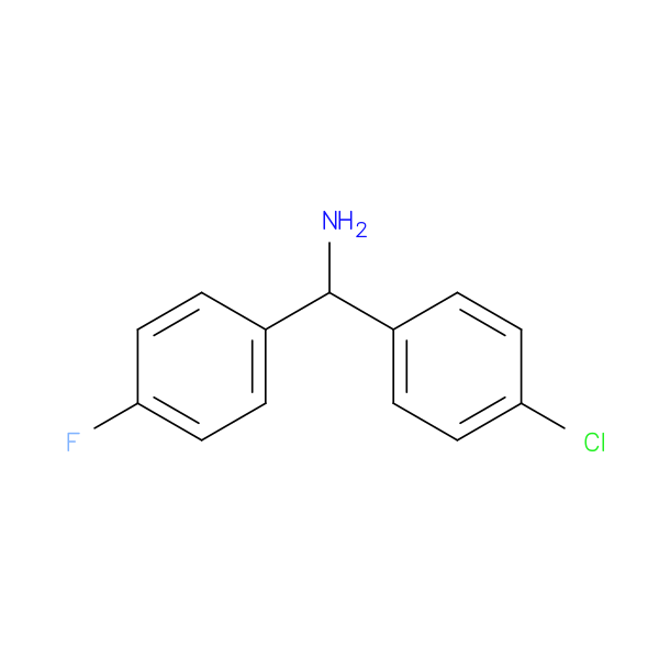 (4-chlorophenyl)(4-fluorophenyl)methanamine