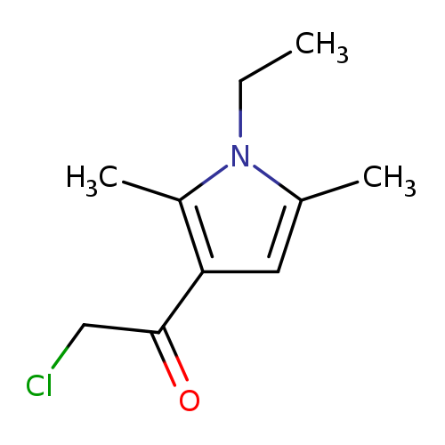 2-Chloro-1-(1-ethyl-2,5-dimethyl-1H-pyrrol-3-yl)ethanone