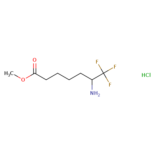 methyl 6-amino-7,7,7-trifluoroheptanoate hydrochloride