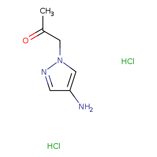 1-(4-amino-1H-pyrazol-1-yl)propan-2-onedihydrochloride