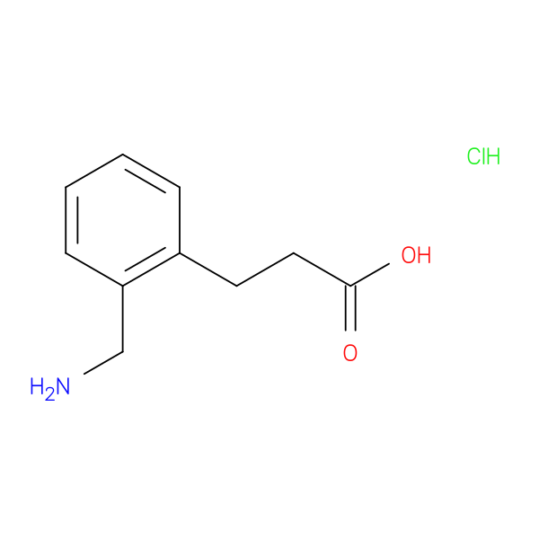 3-(2-(aminomethyl)phenyl)propanoic acid hydrochloride
