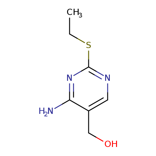 4-Amino-2-(ethylthio)-5-(hydroxymethyl)pyrimidine