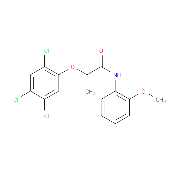N-(2-methoxyphenyl)-2-(2,4,5-trichlorophenoxy)propanamide