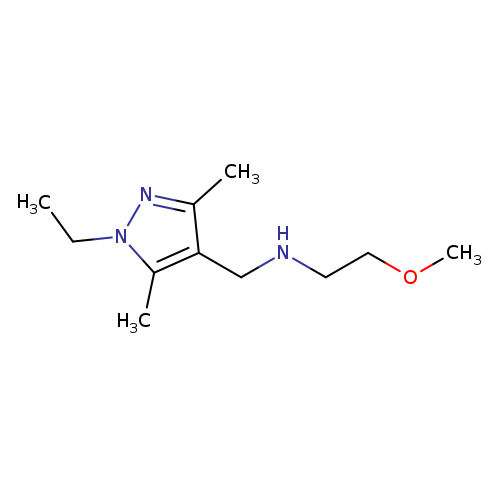 N-[(1-Ethyl-3,5-dimethyl-1h-pyrazol-4-yl)methyl]-n-(2-methoxyethyl)amine